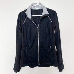 Lululemon run: stay on course jacket ,Black,  Size 6